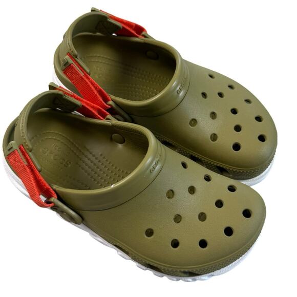 Crocs Duet Max ll Clogs Duet Max II Clog, Color: Aloe, Men’s 5 /Women’s 7 - Picture 1 of 8